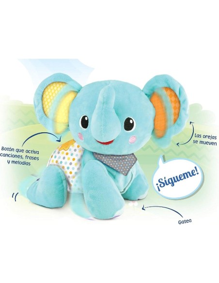 VTECH- ELEFANTE GATEOS PELUCHE