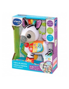 CEBRA DE PELUCHE COLORES/NÚMEROS ¡VAMOS 