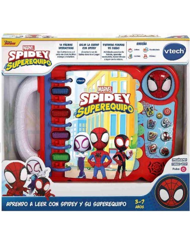 APRENDO A LEER CON SPIDEY Y SU SUPEREQUI