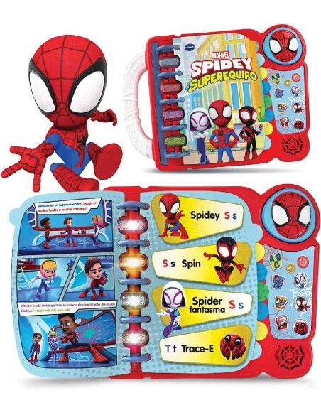 APRENDO A LEER CON SPIDEY Y SU SUPEREQUI