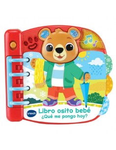VTECH BABY LIBRO OSITO BEBÉ ¿QUÉ ME PONG