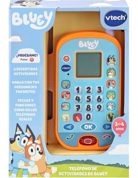 Teléfono de actividades de Bluey