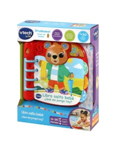 VTECH BABY LIBRO OSITO BEBÉ ¿QUÉ ME PONG 2