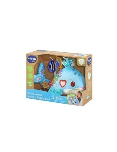 ECO PELUCHE SENSORIAL MARINA LA BALLENA 