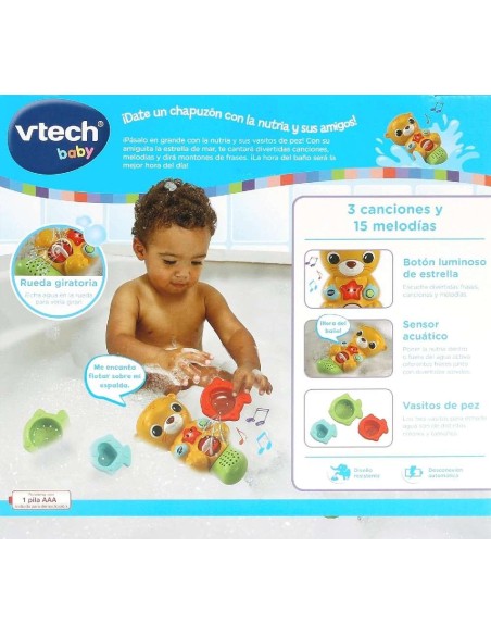 VTECH- NUTRIA BABY BAÑO LUCES Y COLORES