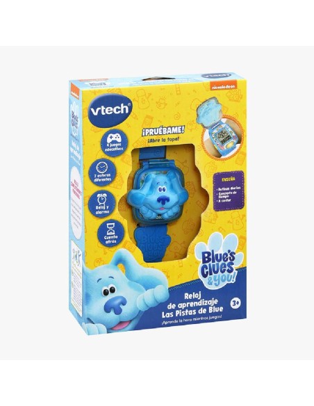 RELOJ DE APRENDIZAJE AZUL BLUES CLUES VT