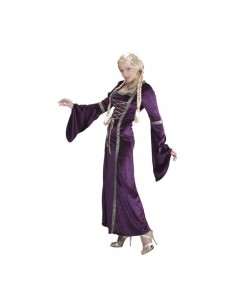 DISFRAZ PRINCESA MEDIEVAL MORADO L 2