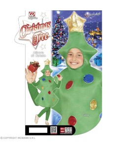 DISFRAZ ARBOL NAVIDAD 3-4 / 4-5 AÑOS (TA