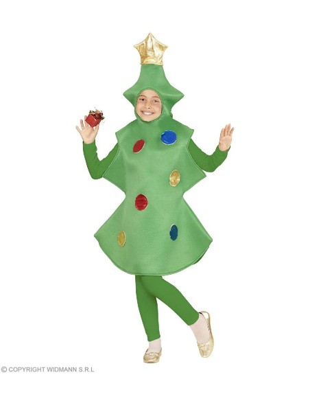 DISFRAZ ARBOL NAVIDAD 3-4 / 4-5 AÑOS (TA