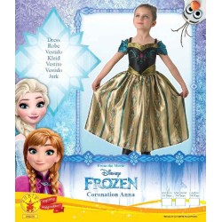 DISFRAZ ANNA FROZEN CORONACIÓN 7-8 AÑOS 2