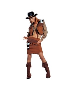 DISFRAZ VAQUERA WESTERN ADULTO
