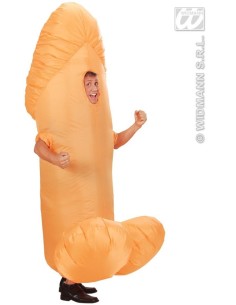 DISFRAZ WILLY PENE GIGANTE HINCHABLE