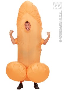 DISFRAZ WILLY PENE GIGANTE HINCHABLE 2