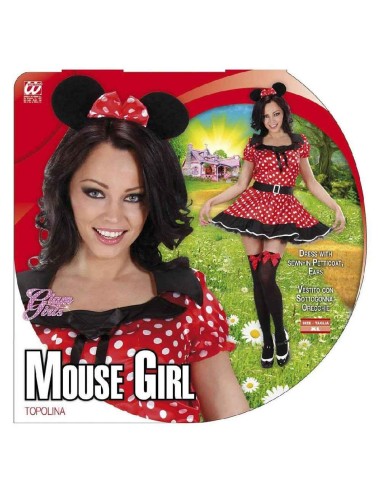 DISFRAZ RATONCITA MINNIE ADULTO LUJO