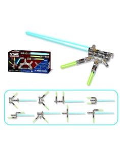 ESPADA LASER GALACTICA TRIPLE STAR WARRI