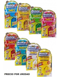 BUNCH O BALLOONS PARTY PACK DE 24 GLOBOS