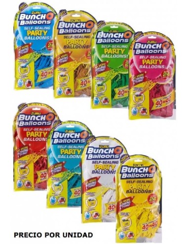 BUNCH O BALLOONS PARTY PACK DE 24 GLOBOS