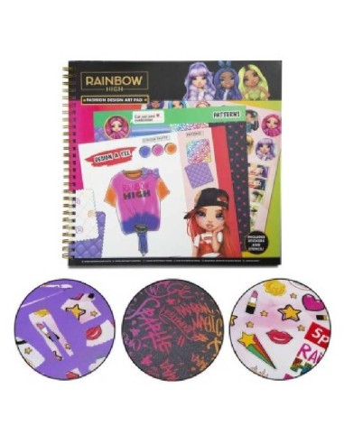 RAINBOW HIGH - CUADERNO DE MODA