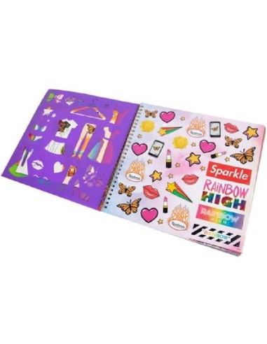 RAINBOW HIGH - CUADERNO DE MODA