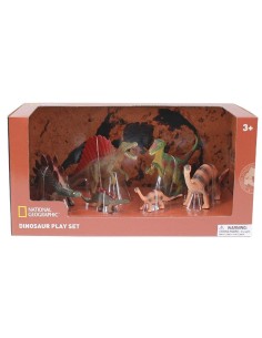SET 6 FIGURAS DE DINOSAURIOS NATIONAL GE
