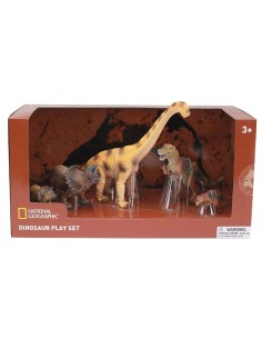 SET 5 FIGURAS DE DINOSAURIOS NATIONAL GE