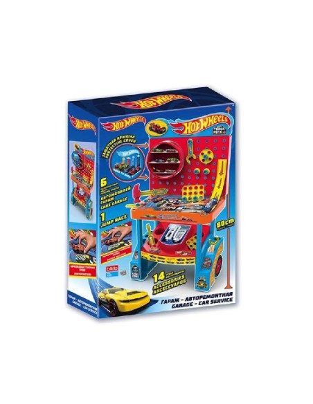 HOT WHEELS GARAJE Y BANCO DE TRABAJO