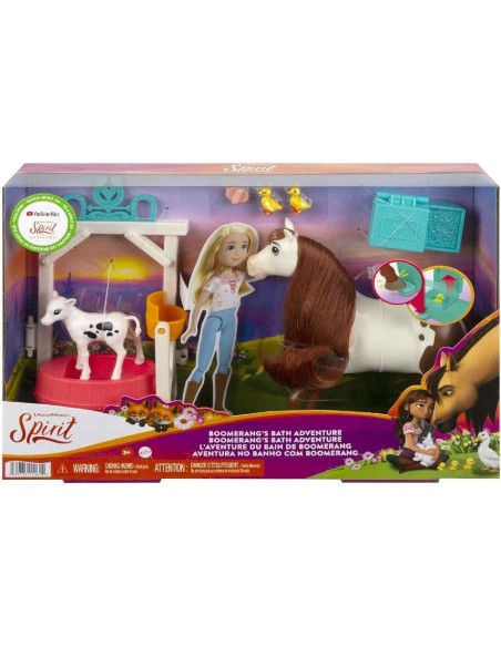 SPIRIT BOOMERANG ¡HORA DEL BAÑO! CABALLO