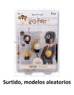 HARRY POTTER - PACK DE 5 FIGURAS TOPPEEZ