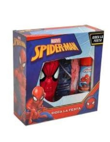 MASCARA SPIDERMAN CON TELARAÑA