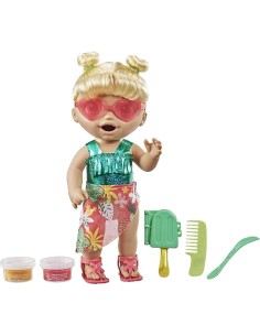 BABY ALIVE MUNECA BAJO EL SOL PELO RUBIO