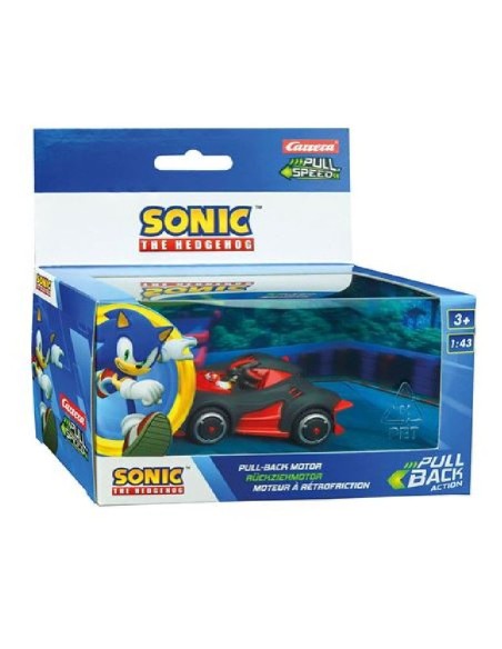 COCHE - PULLBACK: SONIC SHADOW NEGRO
