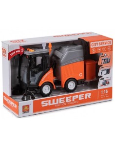VEHICULO DE LIMPIEZA FRICCION C/LUZ Y SO
