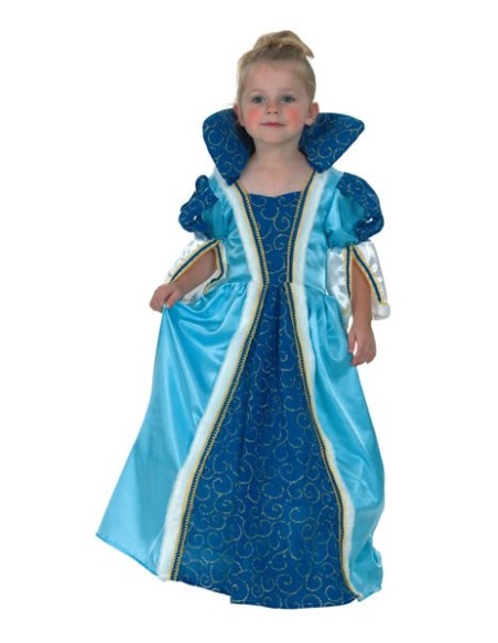DISFRAZ PRINCESA AZUL 2-4 AÑOS