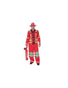 DISFRAZ BOMBERO ADULTO