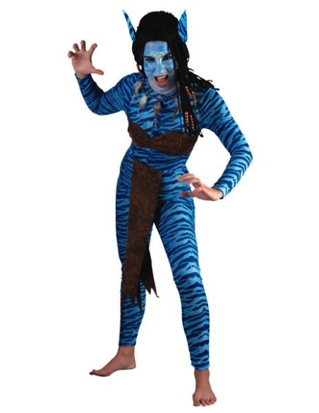 DISFRAZ GUERRERA JUNGLA ADULTO AVATAR