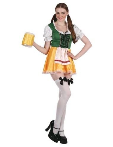 DISFRAZ CHICA CERVEZA ADULTO