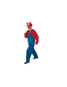DISFRAZ MARIO BROS FONTANERO ADULTO