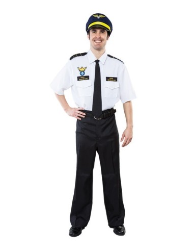 DISFRAZ PILOTO AVION ADULTO