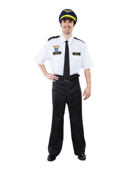 DISFRAZ PILOTO AVION ADULTO