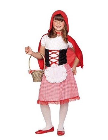 DISFRAZ CAPERUCITA ROJA 7-9 AÑOS