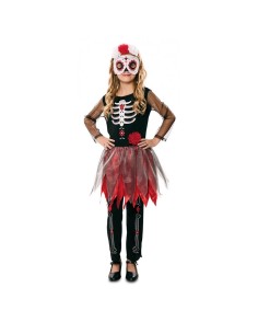 DISFRAZ CATRINA ESQUELETO 10-12 AÑOS 2
