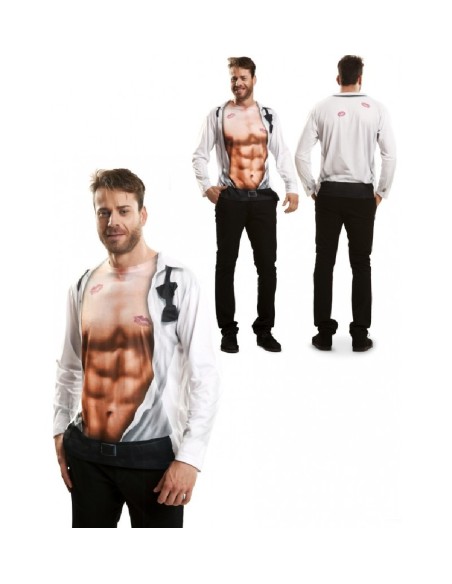 DISFRAZ CAMISETA DISFRAZ SEXY BOY MANGA 