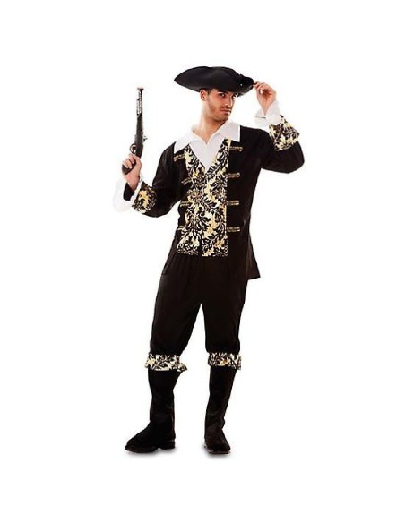 DISFRAZ PIRATA DORADO ADULTO HOMBRE ML