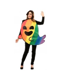 DISFRAZ FANTASMA ARCOIRIS LGTBI ML 2