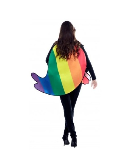 DISFRAZ FANTASMA ARCOIRIS LGTBI ML