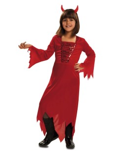 DISFRAZ DEMONIA ROJA 3-4 AÑOS