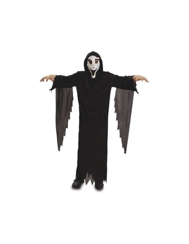 DISFRAZ FANTASMA CON MASCARA 5-6 AÑOS