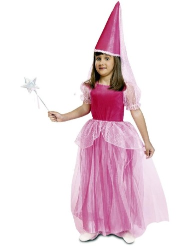 DISFRAZ PRINCESA HADA ROSA 10-12 AÑOS