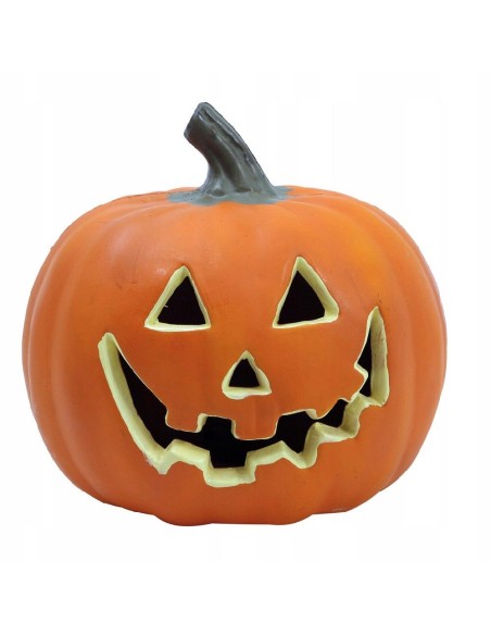 CALABAZA CON LUZ  22X23 CM