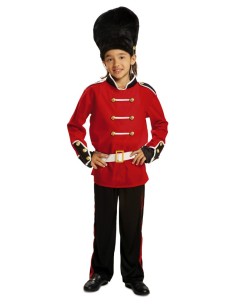 DISFRAZ GUARDIA INGLESA 5-6 AÑOS